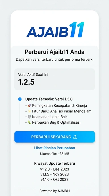 Tampilan riwayat versi ajaib11