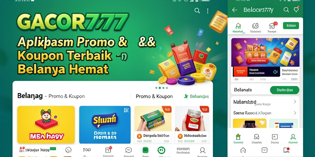 Tampilan antarmuka GACOR777 yang ramah pengguna untuk Promo & Kupon.